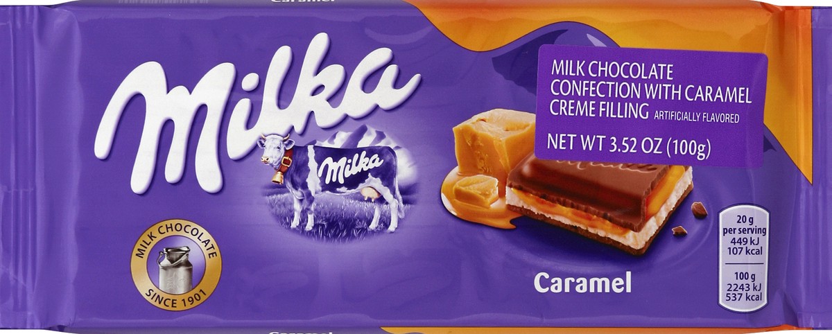 slide 5 of 5, Milka Milk Chocolate Confection 3.52 oz, 3.52 oz