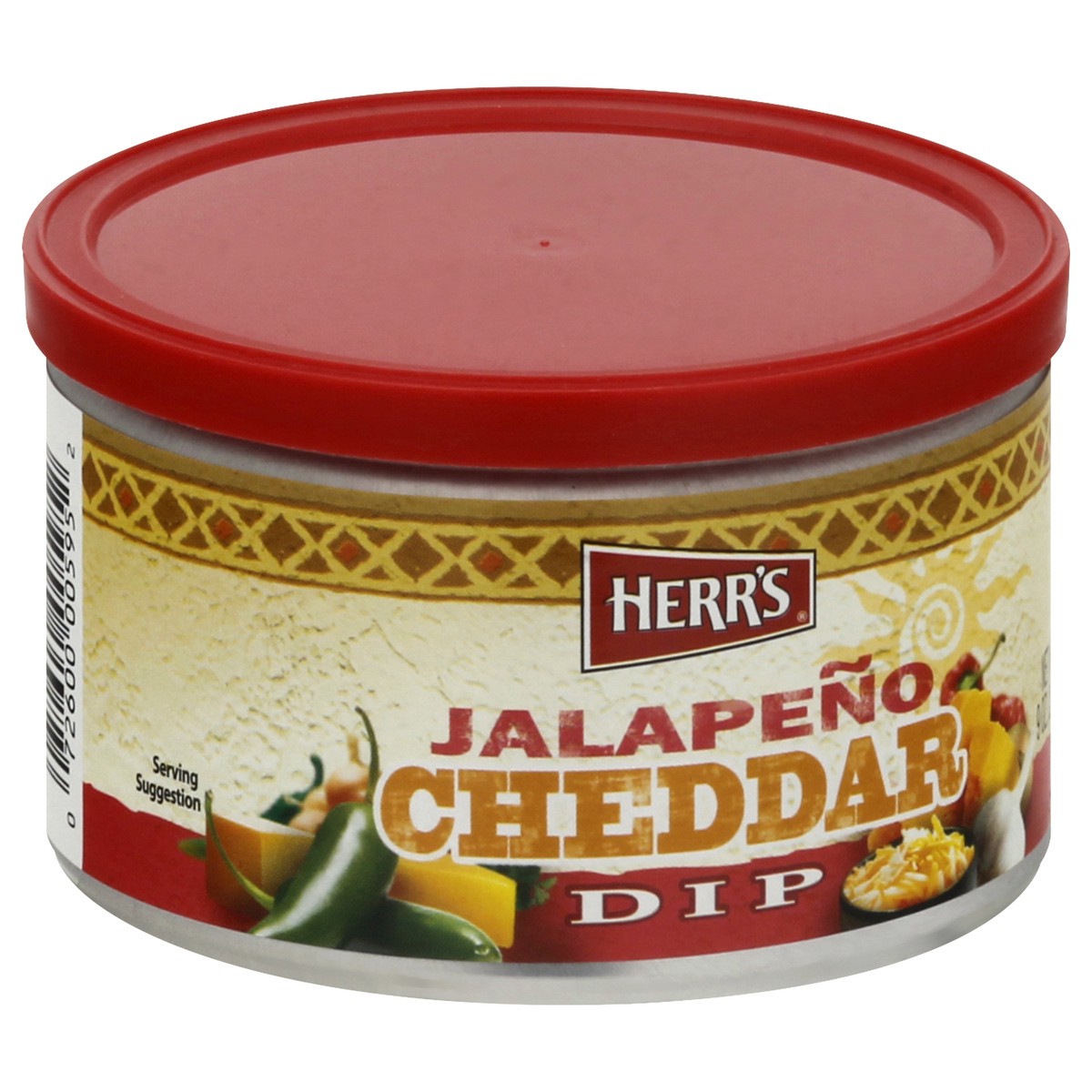 slide 13 of 13, Herr's Jalapeno Cheddar Dip 9 oz, 9 oz