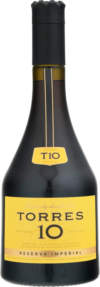 slide 9 of 9, Torres 10 Gran Reserva Imperial Brandy - 750ml Bottle, 750 ml