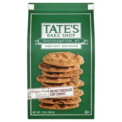 Tate's Bake Shop Walnut Chocolate Chip Cookies, 7 oz