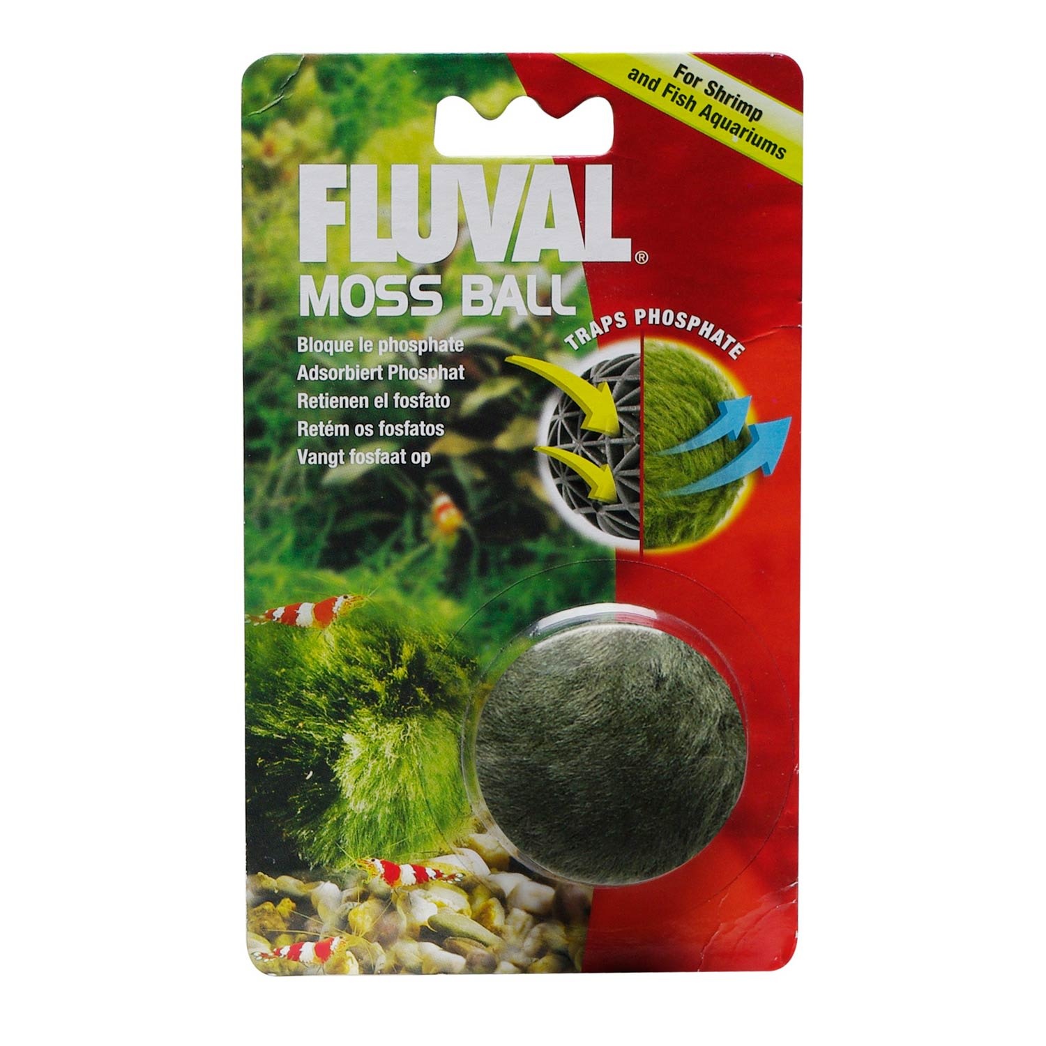 slide 1 of 1, Fluval Moss Ball Ornament, 1 ct