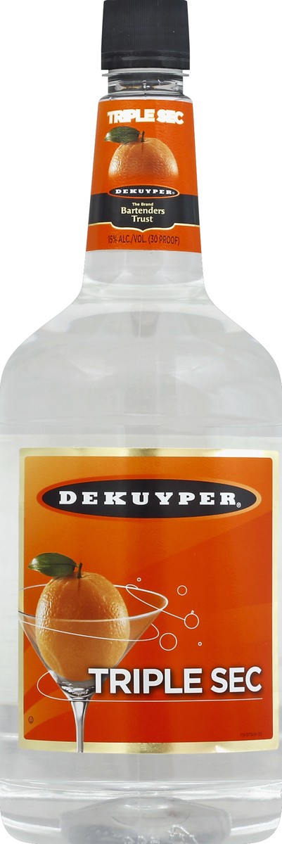 slide 2 of 2, DeKuyper Triple Sec Liqueur 1.75 L, 1.75 liter