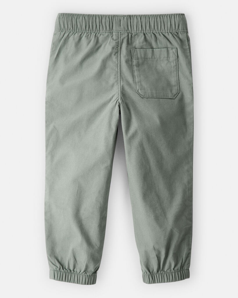 slide 3 of 3, Carter's Carters Toddler Boy Cotton Pull-On Fashion Pants - Green Green 3T, 1 ct