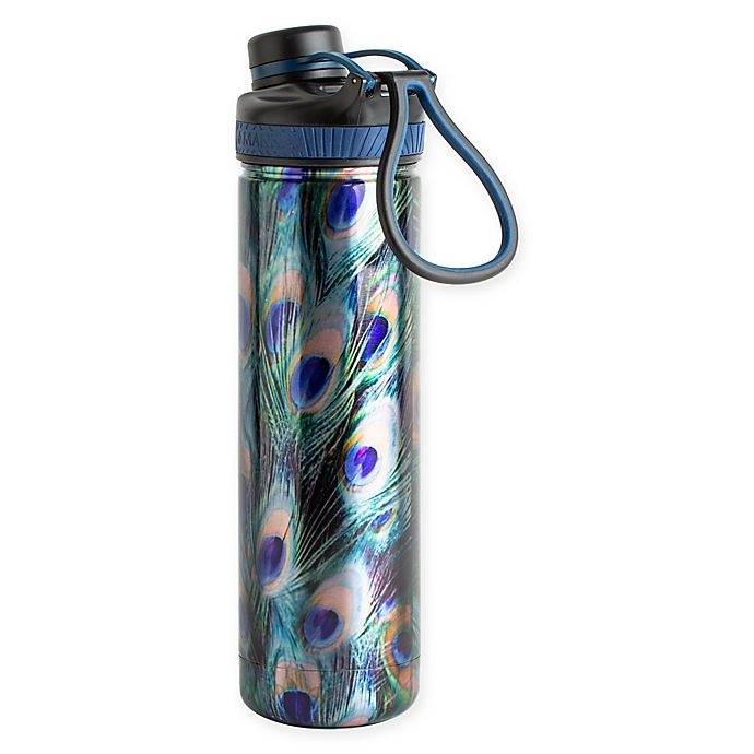 slide 1 of 2, Manna Ranger Pro Water Bottle - Peacock, 26 oz