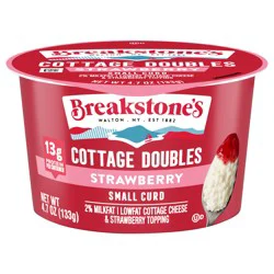 Breakstones Strawberry Cottage Cheese Doubles
