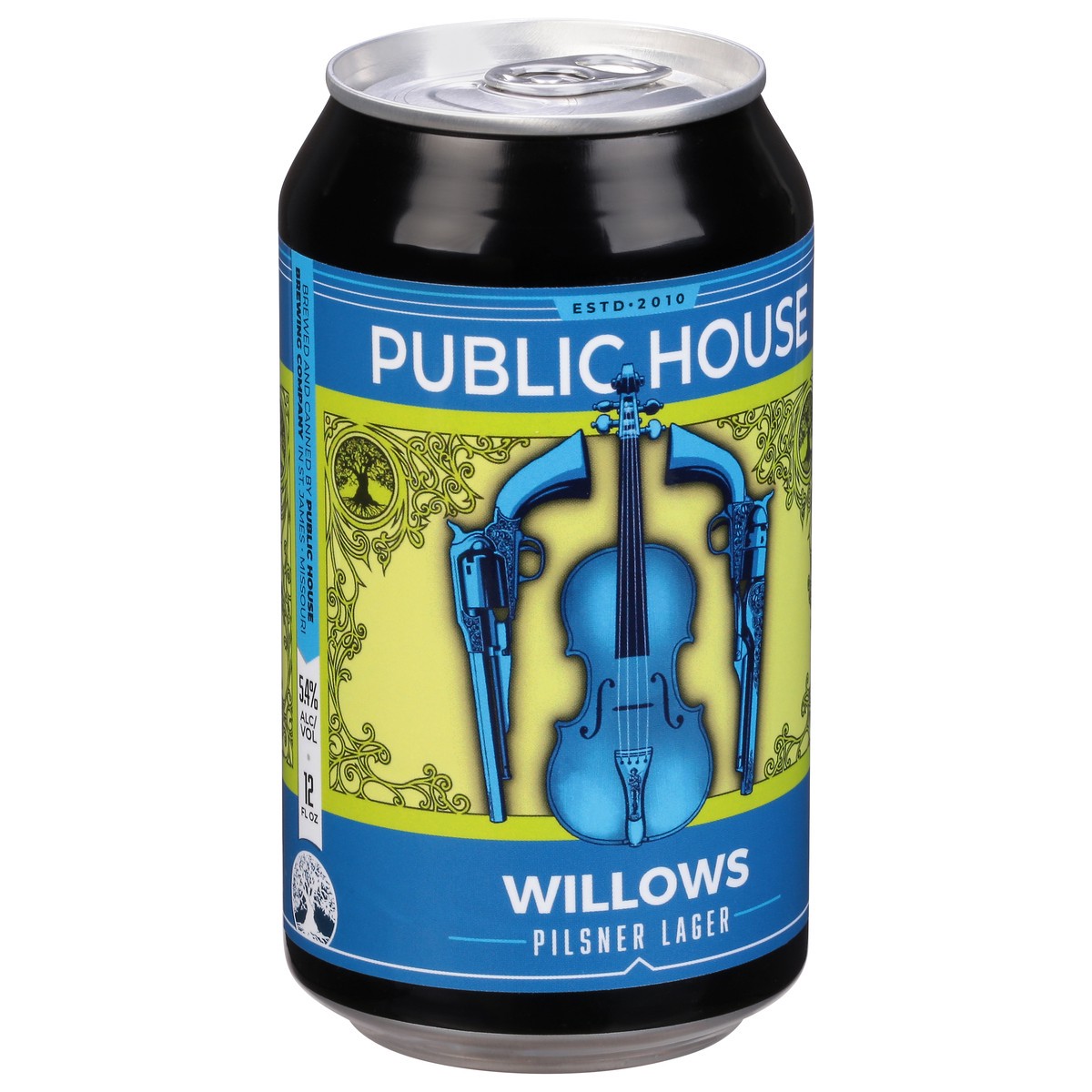 slide 8 of 11, Public House Brewing Company Pilsner Lager Willows Beer 12 fl oz, 12 fl oz