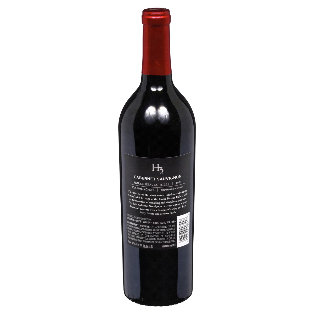 slide 2 of 2, H3 Cabernet Sauvignon, Columbia Crest, 750 ml