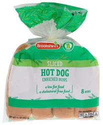 Brookshires Hot Dog Buns - 8 Count