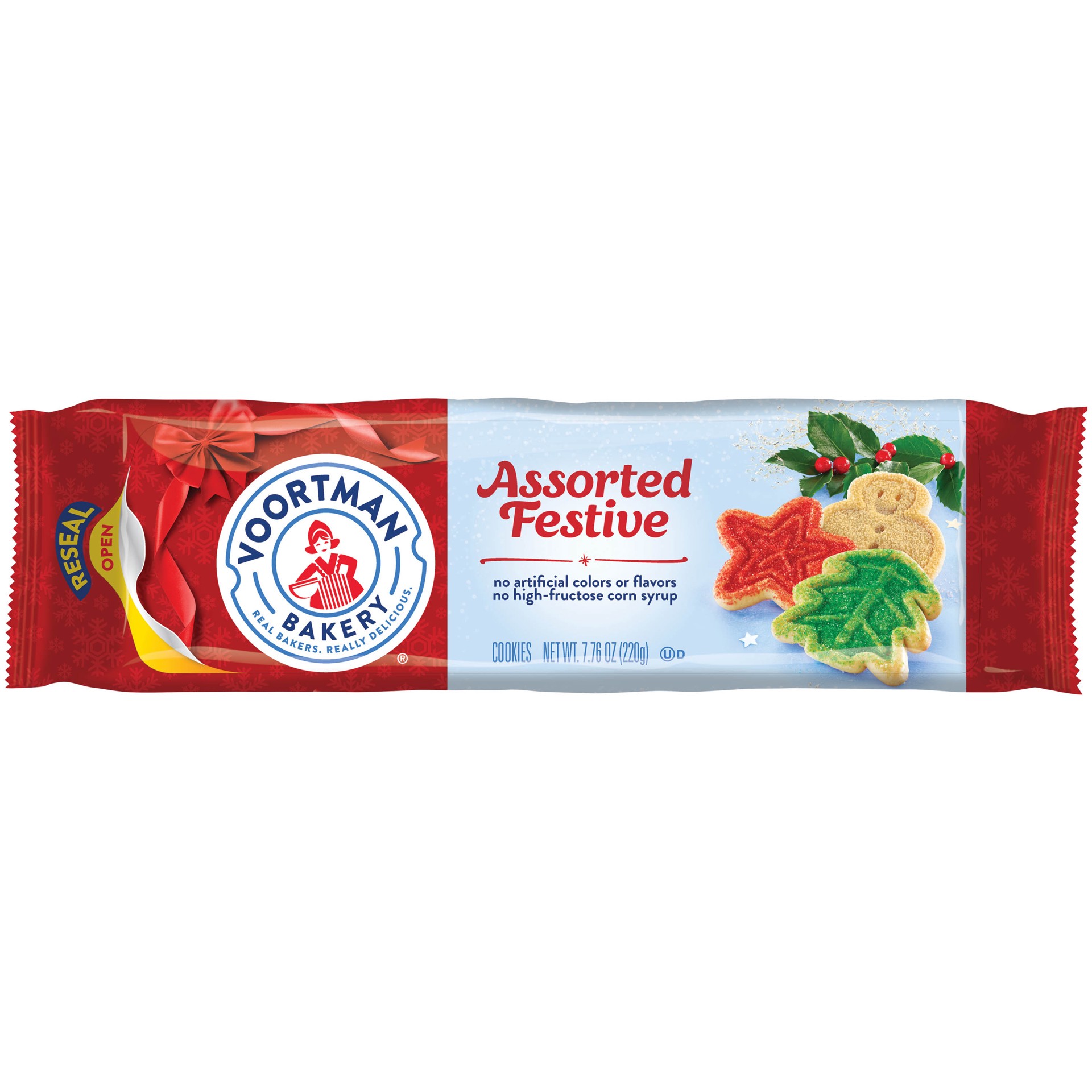 slide 1 of 5, Voortman Asst Festive Cke, 7.76 oz