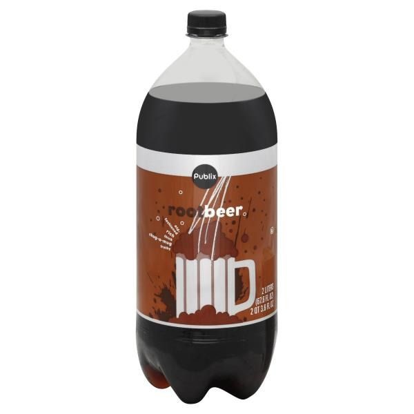 slide 1 of 1, Publix Root Beer, 2 liter