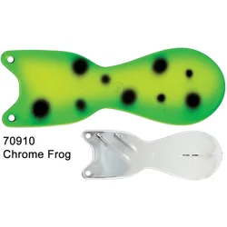 Spindoctor 8 Inch Chrome Frog Salmon Flasher