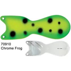 Spindoctor 8 Inch Chrome Frog Salmon Flasher