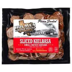 Holmes Smokehouse Sliced & Ready Kielbasa Pecan Smoked Sausage 12 oz