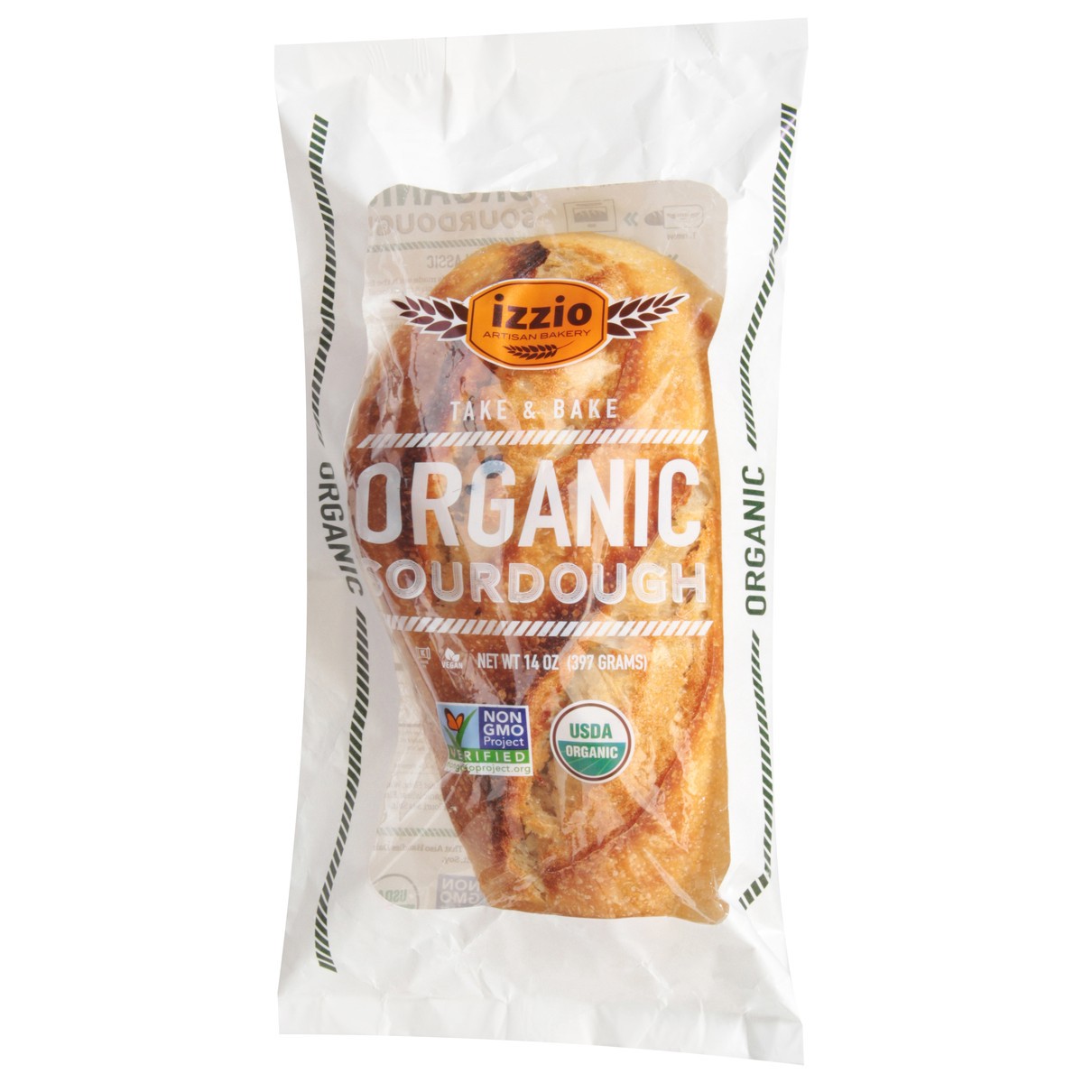 slide 3 of 12, Izzio Artisan Bakery Organic Sourdough 14 oz, 14 oz