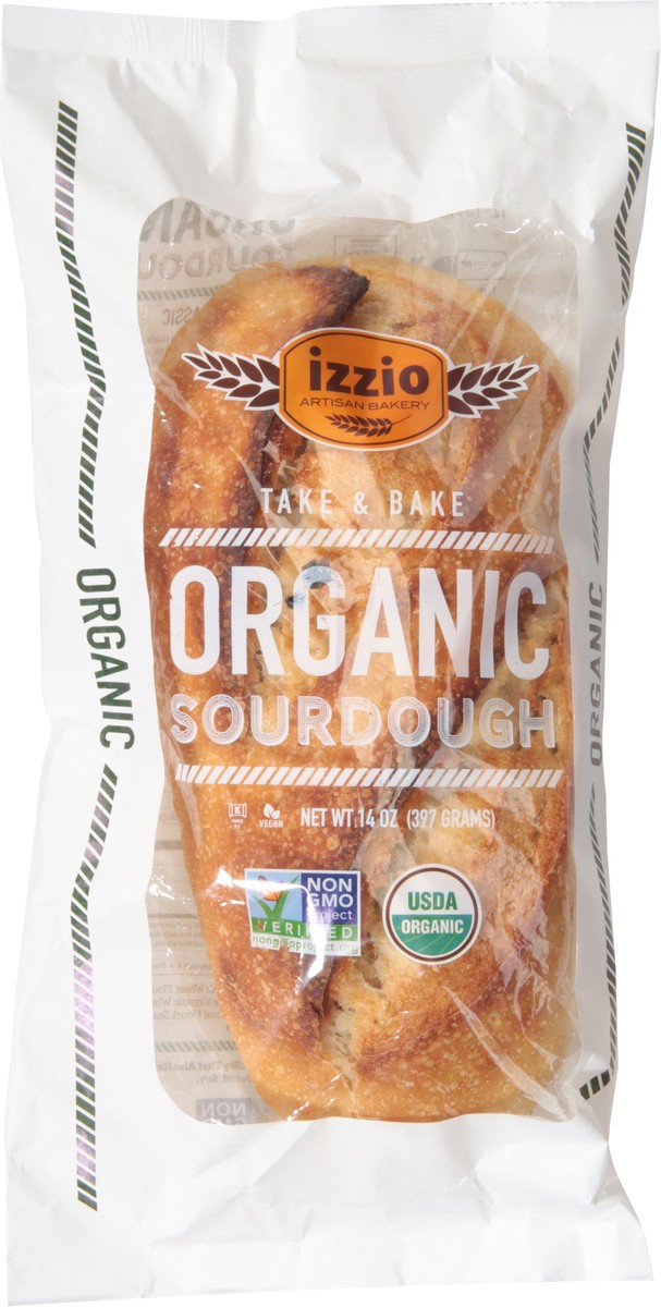 slide 2 of 12, Izzio Artisan Bakery Organic Sourdough 14 oz, 14 oz