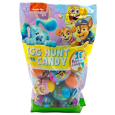 slide 1 of 1, Frankford Nickelodeon Assortment Easter Egg Hunt Candy, 2.8 oz