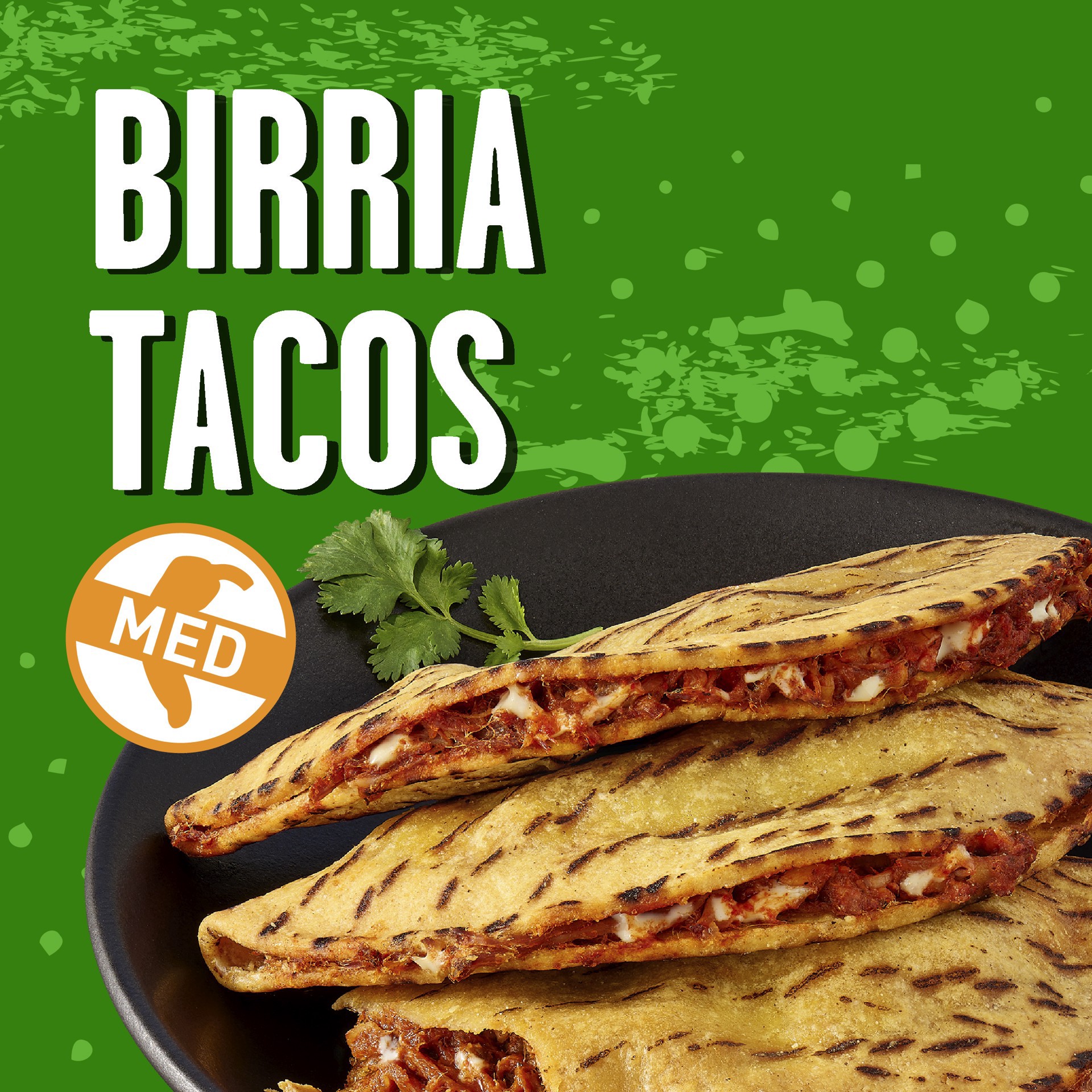 slide 4 of 6, Unbranded Tapatío Birria Tacos with Tapatio Hot Sauce, Beef Tacos, Frozen Mexican Food, 6 oz