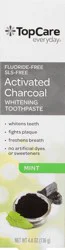 TopCare Everyday Activated Charcoal Whitening Mint Toothpaste 4.8 oz