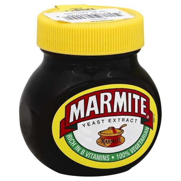 slide 1 of 1, Marmite Jar, 4.4 oz