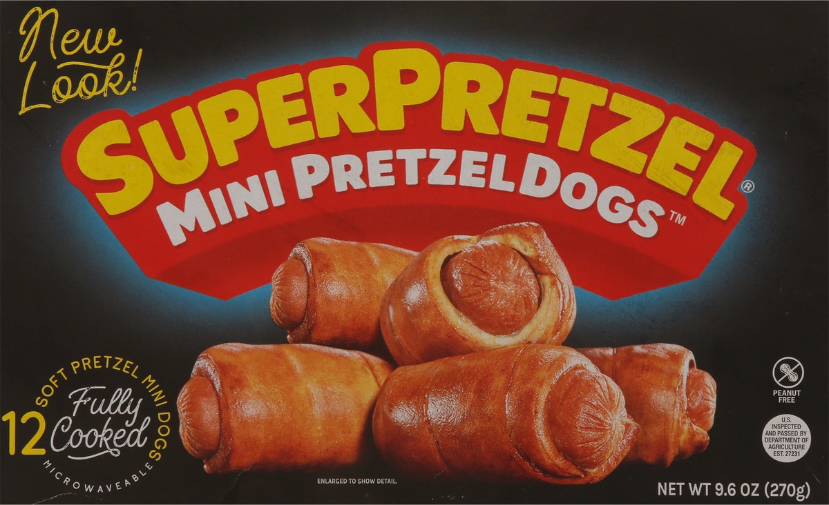 slide 6 of 9, SuperPretzel Super Pretzel Pretzel Dogs, 9.6 oz