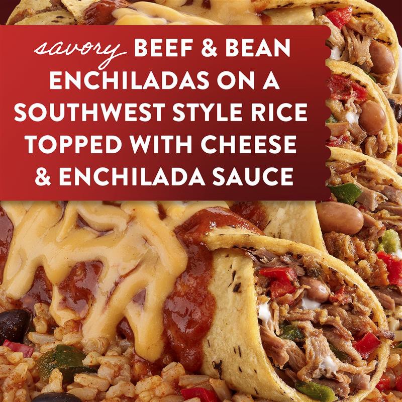 slide 7 of 7, Stouffer's Beef Enchiladas Family Size 30 oz, 30 oz
