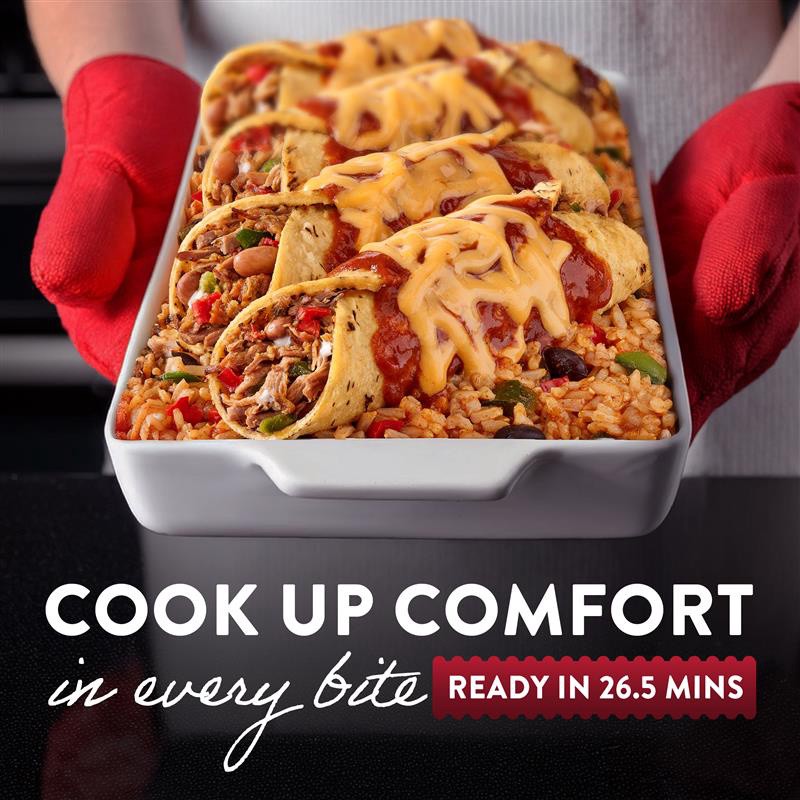 slide 2 of 7, Stouffer's Beef Enchiladas Family Size 30 oz, 30 oz