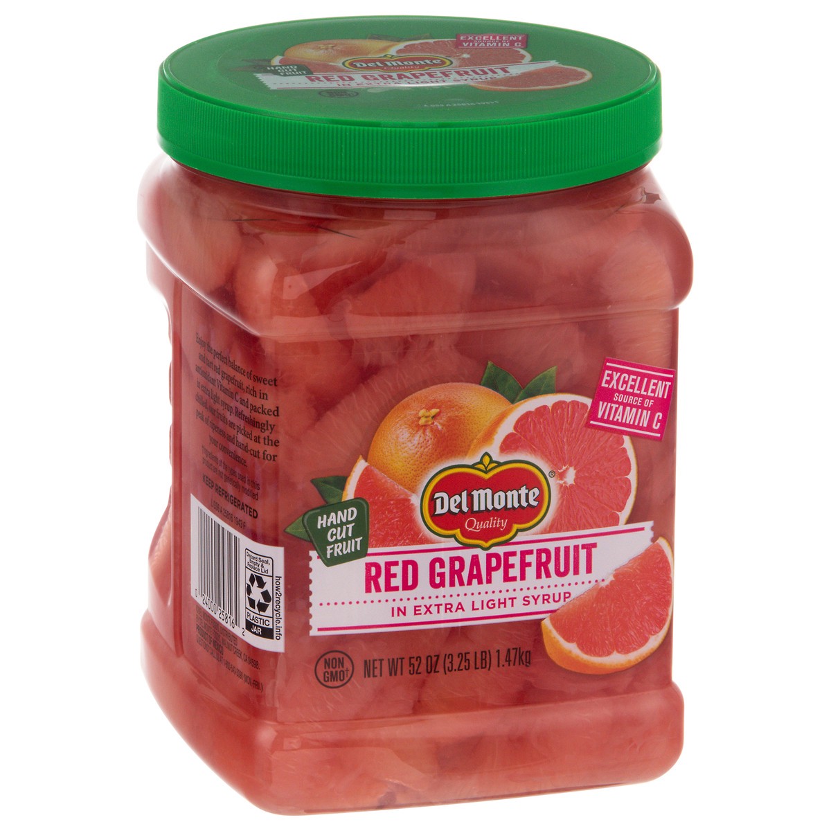 slide 4 of 14, Del Monte Red Grapefruit in Extra Light Syrup 52 oz, 52 oz