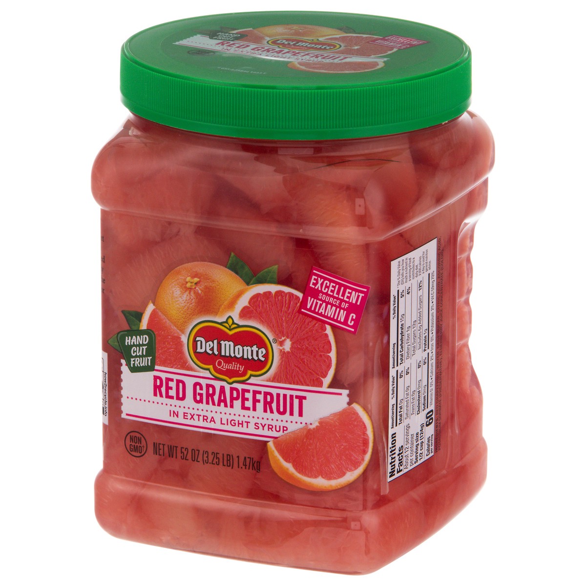 slide 7 of 14, Del Monte Red Grapefruit in Extra Light Syrup 52 oz, 52 oz