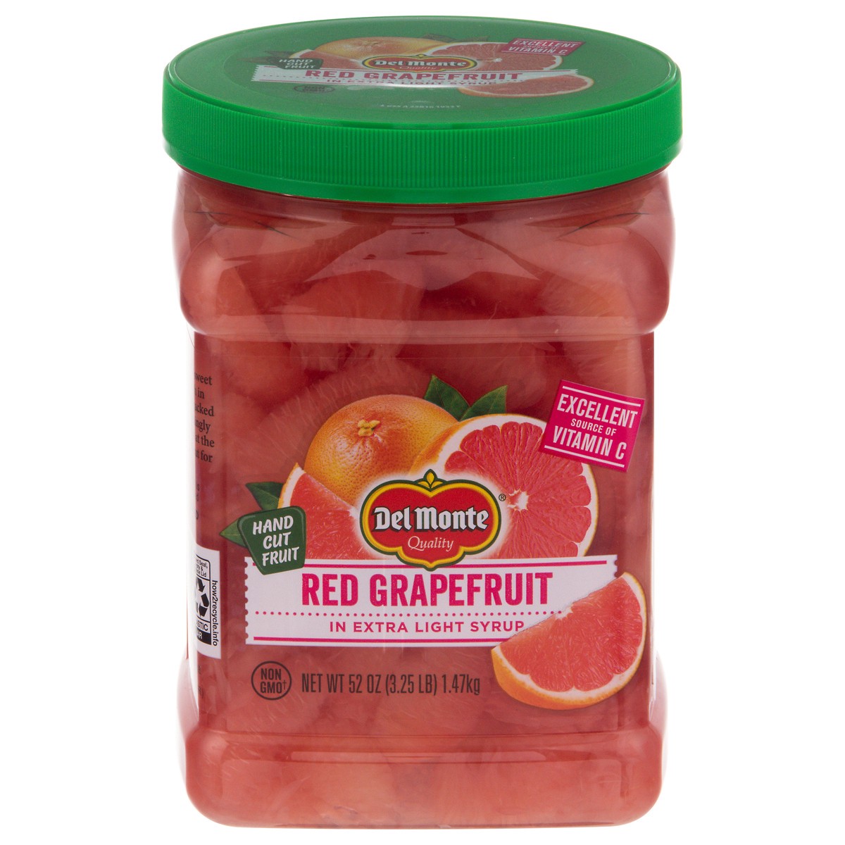 slide 8 of 14, Del Monte Red Grapefruit in Extra Light Syrup 52 oz, 52 oz