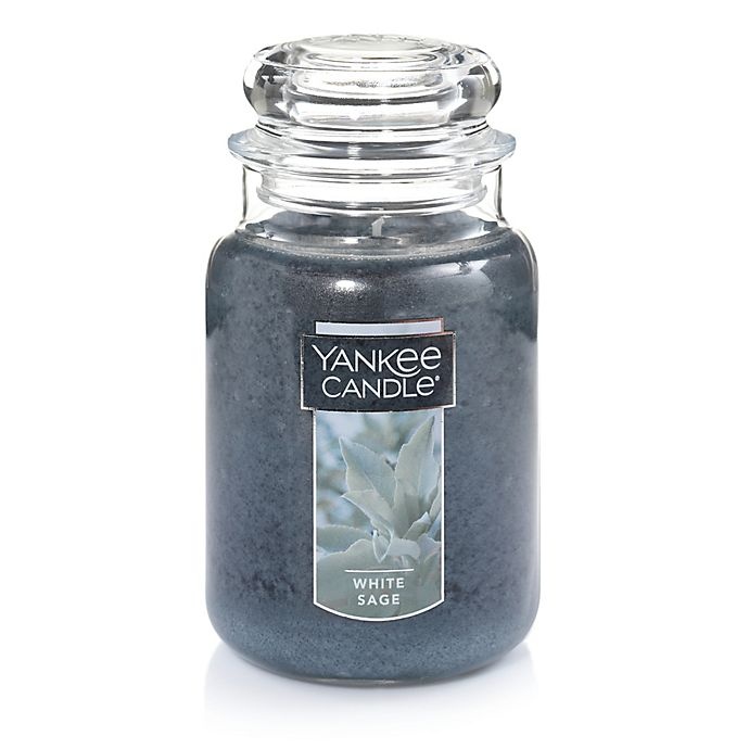 slide 1 of 2, Yankee Candle Housewarmer White Sage Large Classic Jar Candle, 1 ct