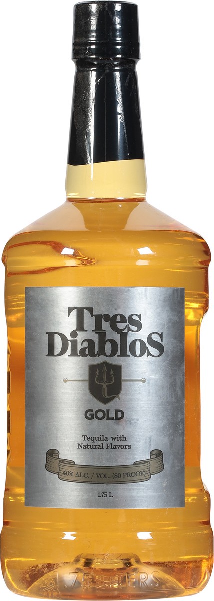 slide 2 of 11, Tres Diablos Gold Tequila 1.75 l, 1.75 liter