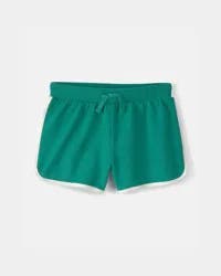 Carters Girls French Terry Active Shorts - Green Green 5