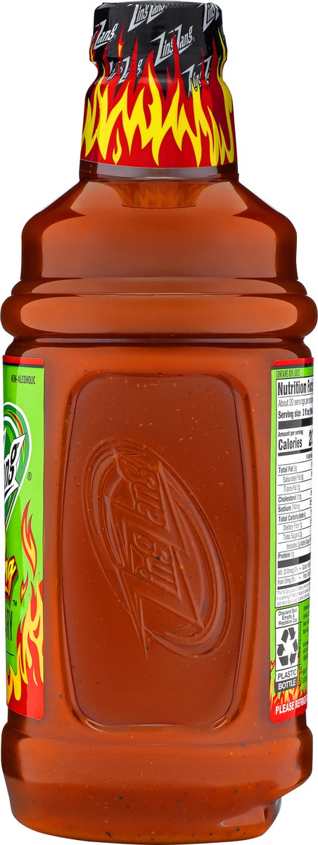 slide 13 of 13, Zing Zang Blazing Bloody Mary Mix, Non-Alcoholic Cocktail Mixer, 1.75L Bottle, 1.75 liter