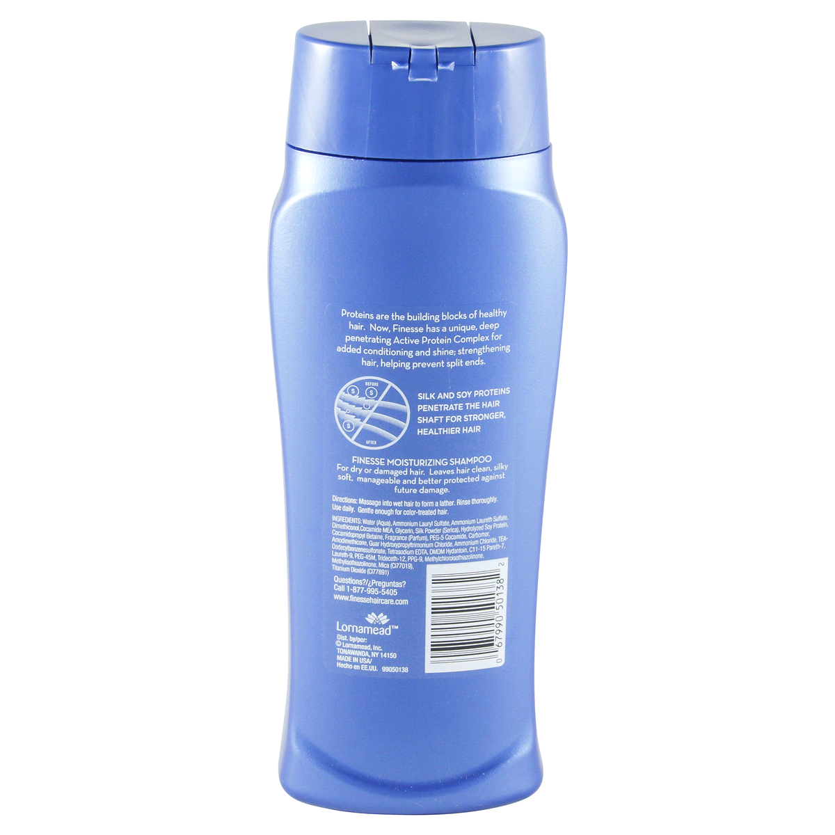 slide 2 of 2, Finesse Moisturizing Shampoo , 13 fl oz