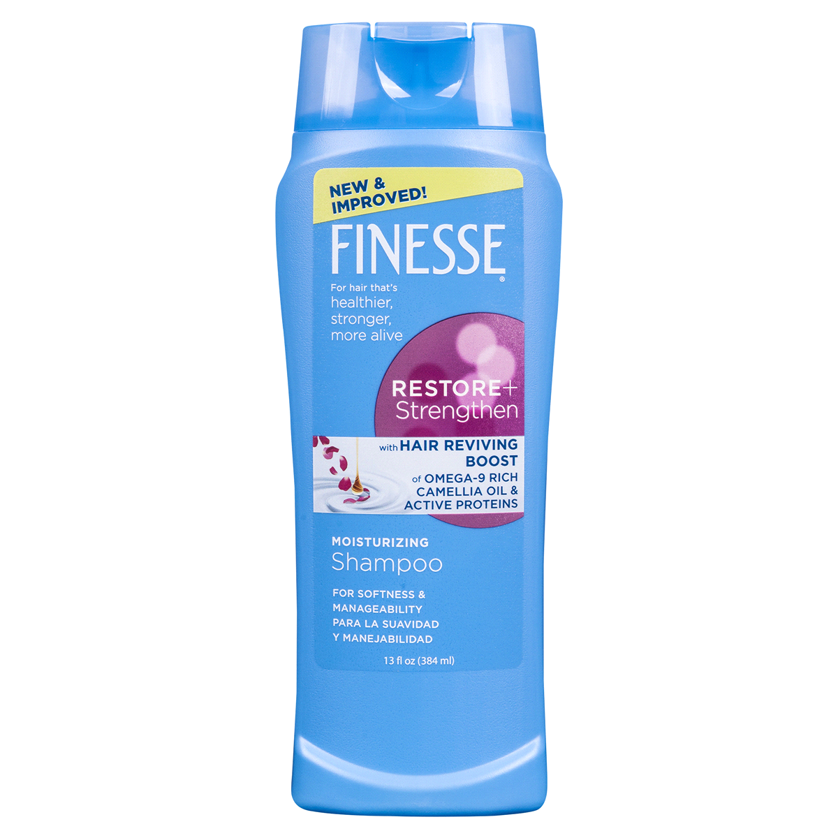 slide 1 of 2, Finesse Moisturizing Shampoo , 13 fl oz