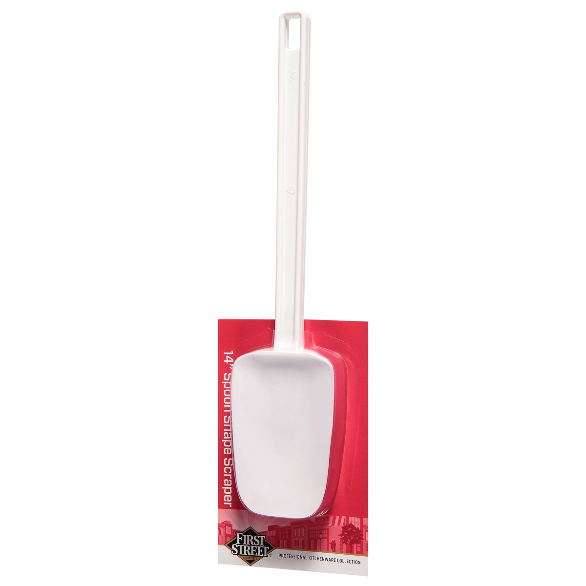 slide 8 of 12, First Street Low Heat Scraper Spoon 14 Inch, 1 ct