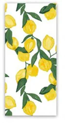 Fiesta Lemon Vine Print Kitchen Towel