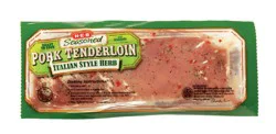 H-E-B Seasoned Pork Tenderloin - Italian Style Herb