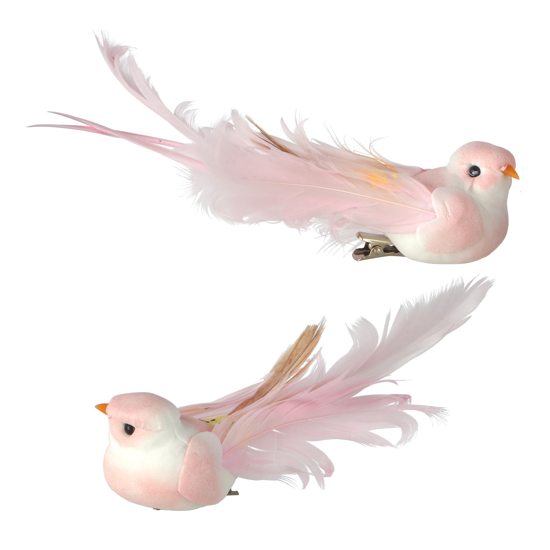 slide 3 of 3, Decorative Feather Birds, 2ct. By Ashland, 2 ct