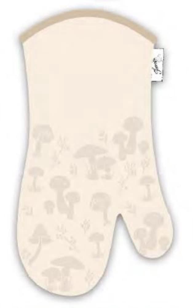 slide 1 of 1, Fiesta Cream With Silicone Print Oven Mitt, 1 ct