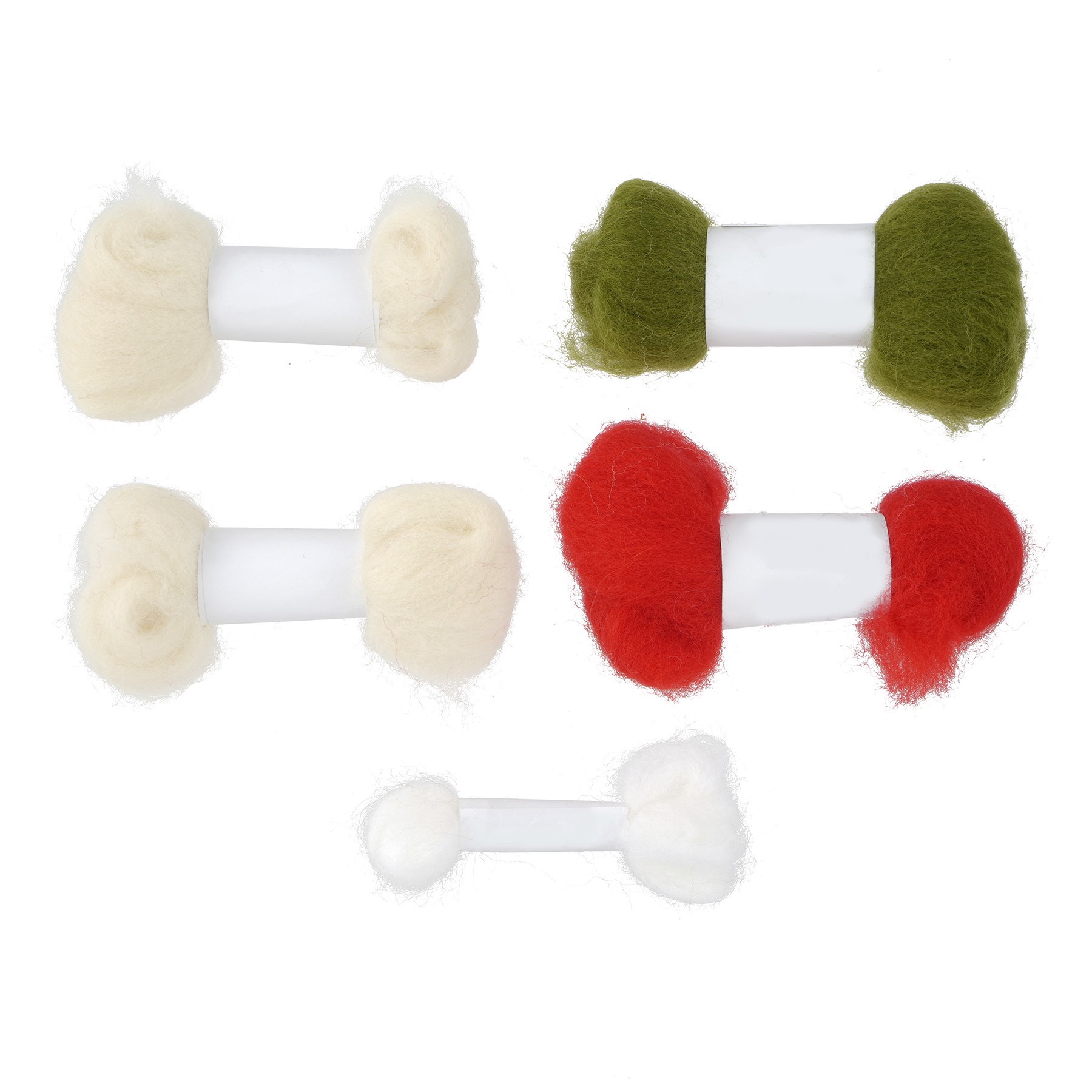 slide 4 of 4, Mushroom Felting Kit By Loops & Threads, 3 in