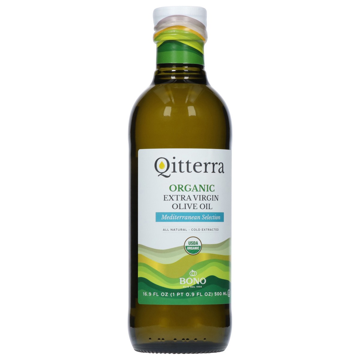 slide 3 of 13, Qitterra Extra Virgin Organic Olive Oil 16.9 fl oz, 16.9 fl oz