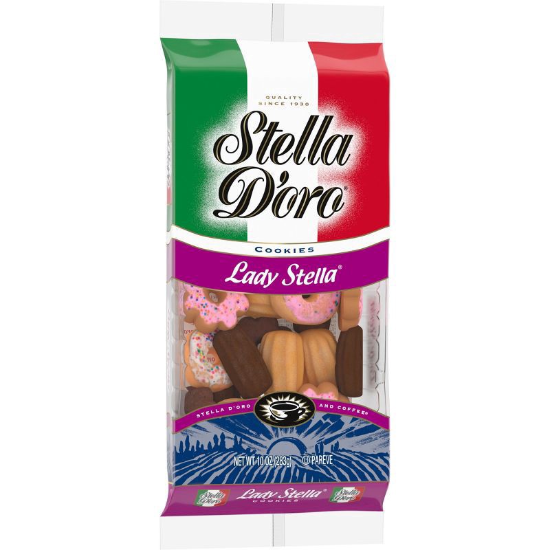 slide 4 of 4, Stella d'Oro Cookies, Lady Stella Assorted Cookies, 10 Oz, 10 oz