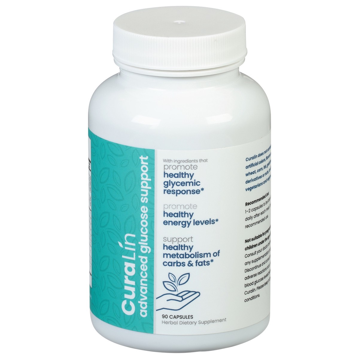 slide 3 of 9, CuraLin Blood Sugar Support 90 Capsules, 90 ct