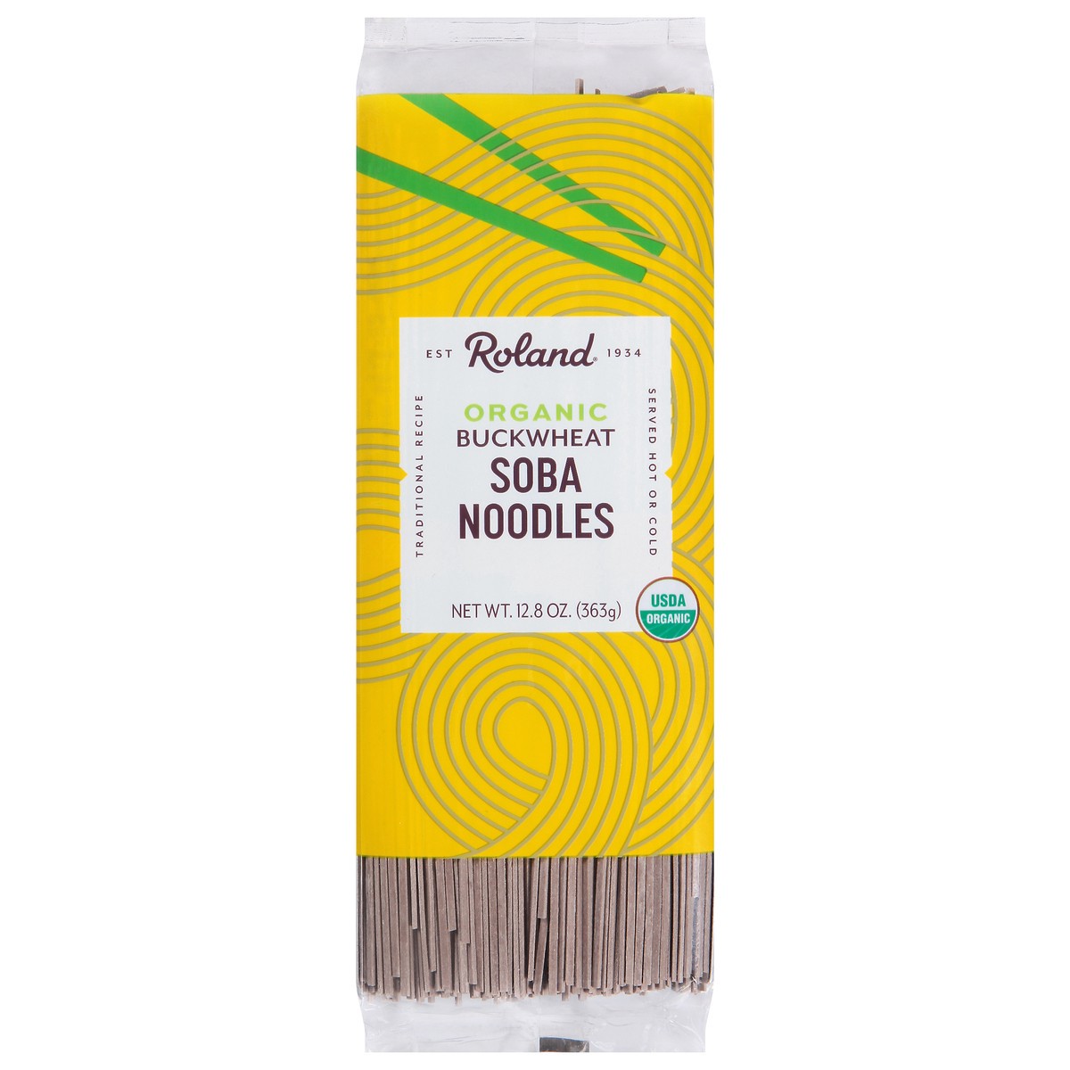 slide 1 of 5, Roland Buckwheat Soba Noodles, 12.8 oz