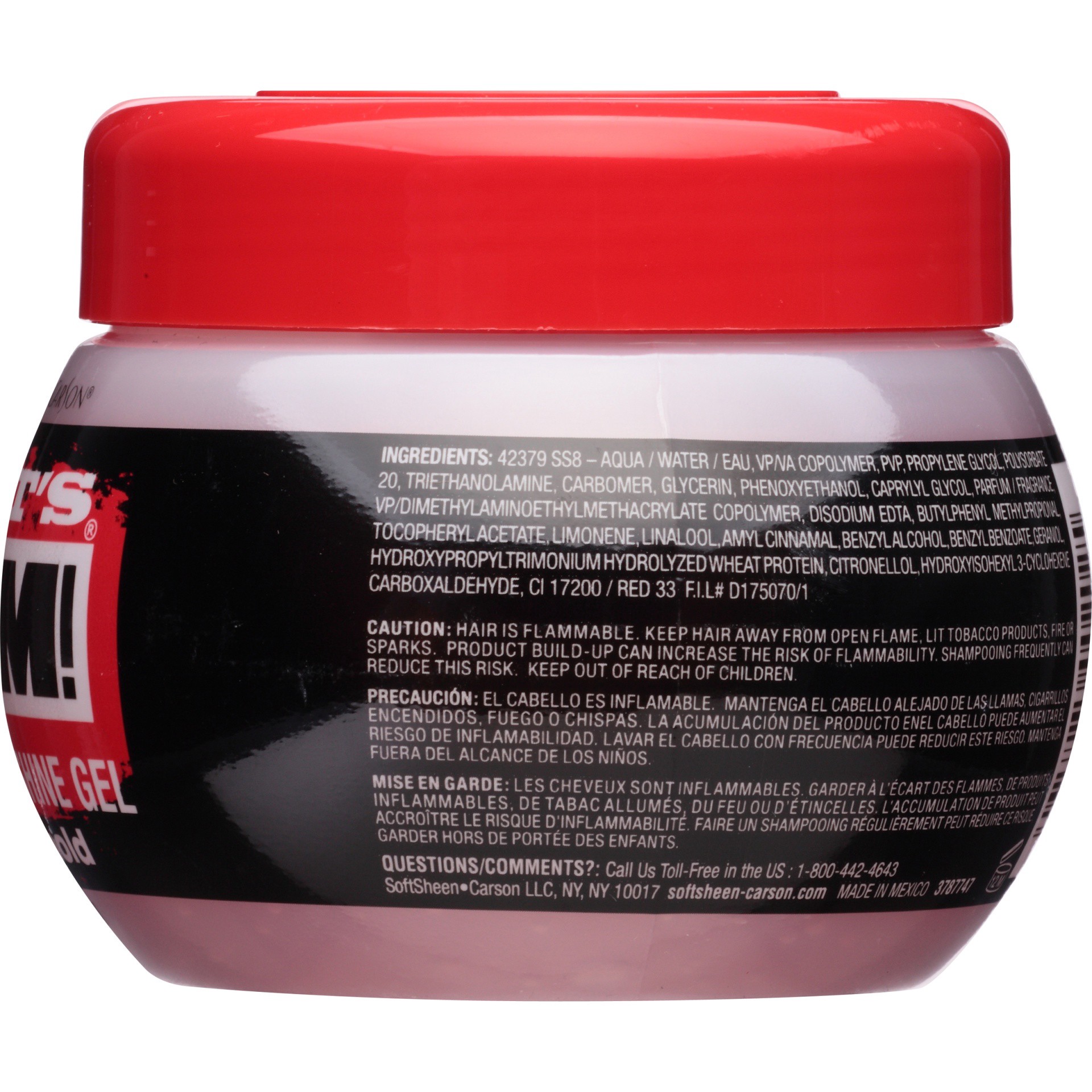 slide 6 of 6, Let's Jam! Mega Hold Protein Styling Gel, 9 oz