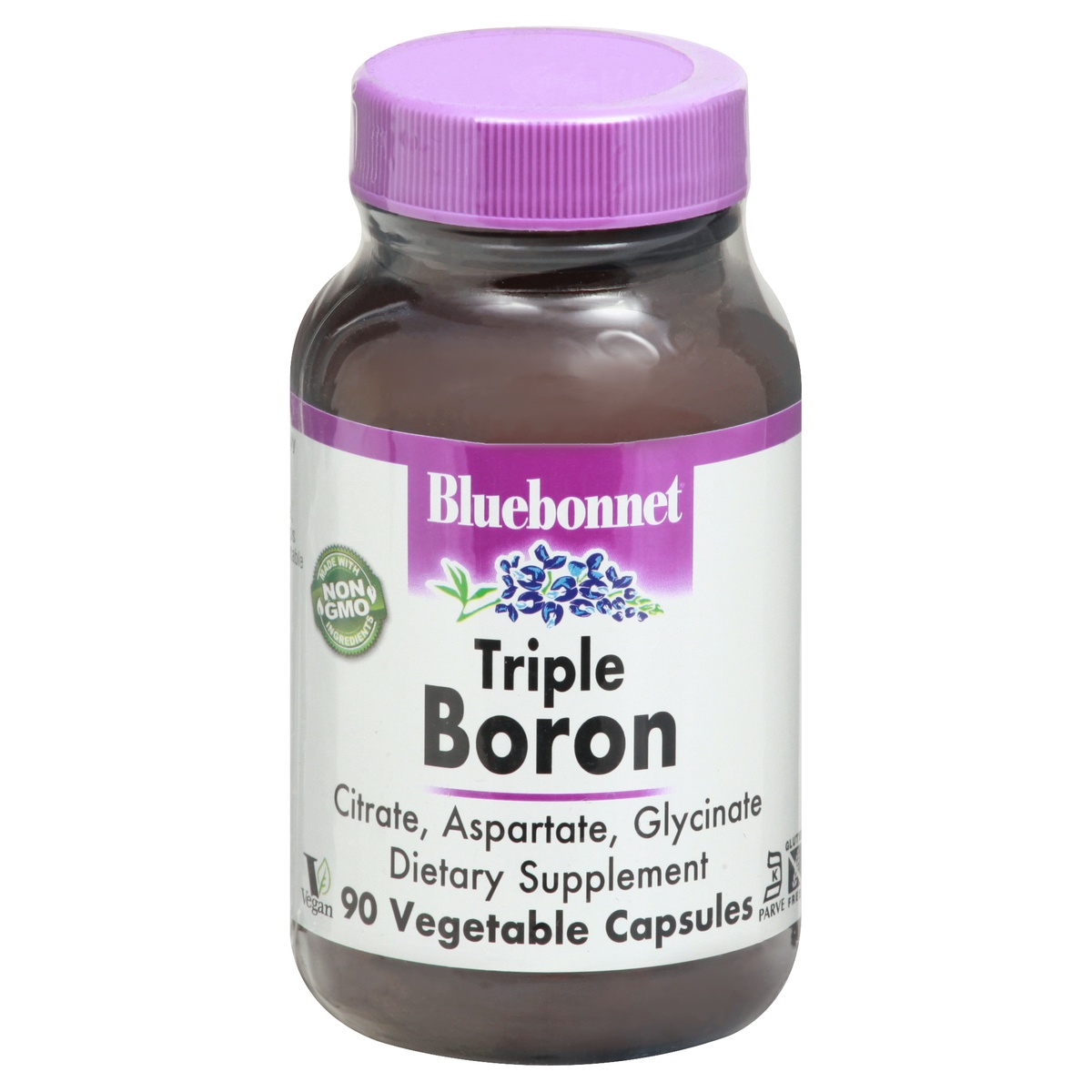 slide 1 of 1, Bluebonnet Nutrition Triple Boron 3 mg, 90 ct