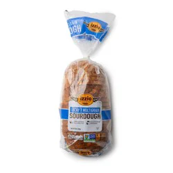 Izzio Artisan Bread, Lucky 7 Multigrain Sliced Sourdough 24 Oz.
