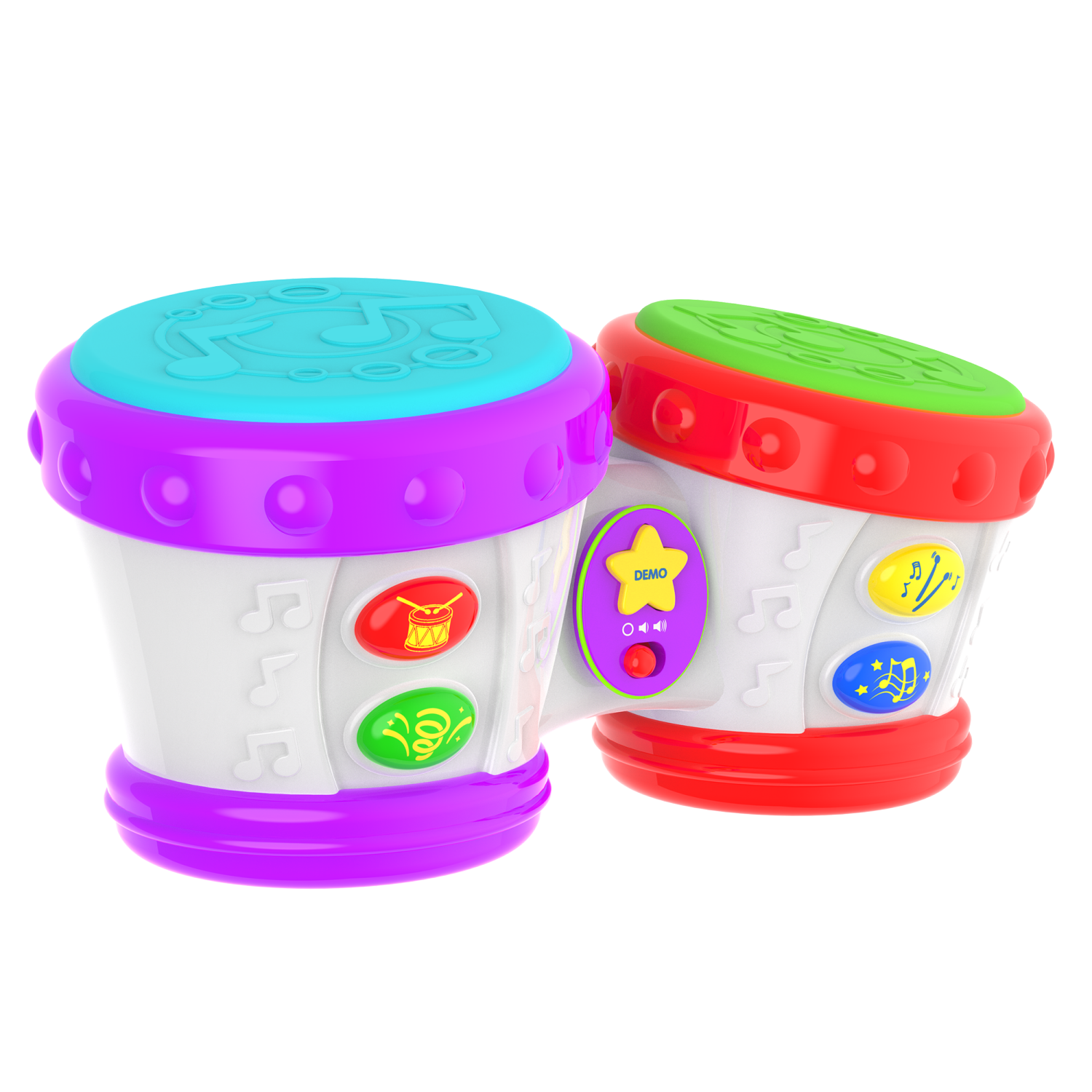 slide 2 of 2, The Learning Journey Little Baby Bongo Drums, 1 ct