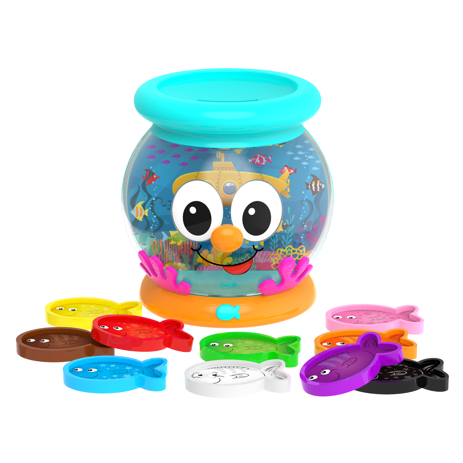 slide 2 of 2, The Learning Journey Learn with Me, Color Fun Fish Bowl, 1 ct